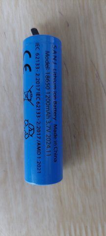 Акумулятор 18650 Li-ion 1200mAh 3.7V 2643617218