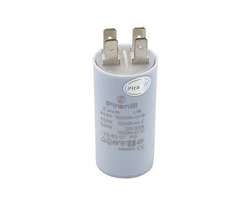 Конденсатор CBB60 2 мкФ 450V, з клемами (Piranil) H1-0001