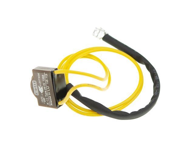 Датчик для холодильника ELTH K-II Type 261N 1368 (20T80K), 2 жовтих дроти X5-0045