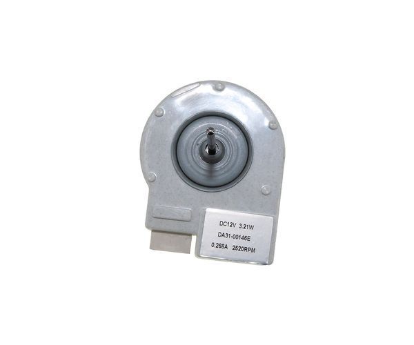 Двигун вентилятора для холодильника Samsung (DC 12V, 2700 rpm / 2.6W або 2520 rpm / 3.21W) - DA31-00146E X12-0050